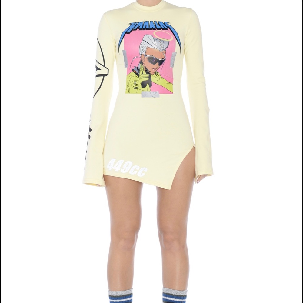 COPY - Mini dress wit slitt